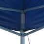 Voir la diapositive 3 : VIDAXL Tente pliable 3 x 4,5 m Bleu