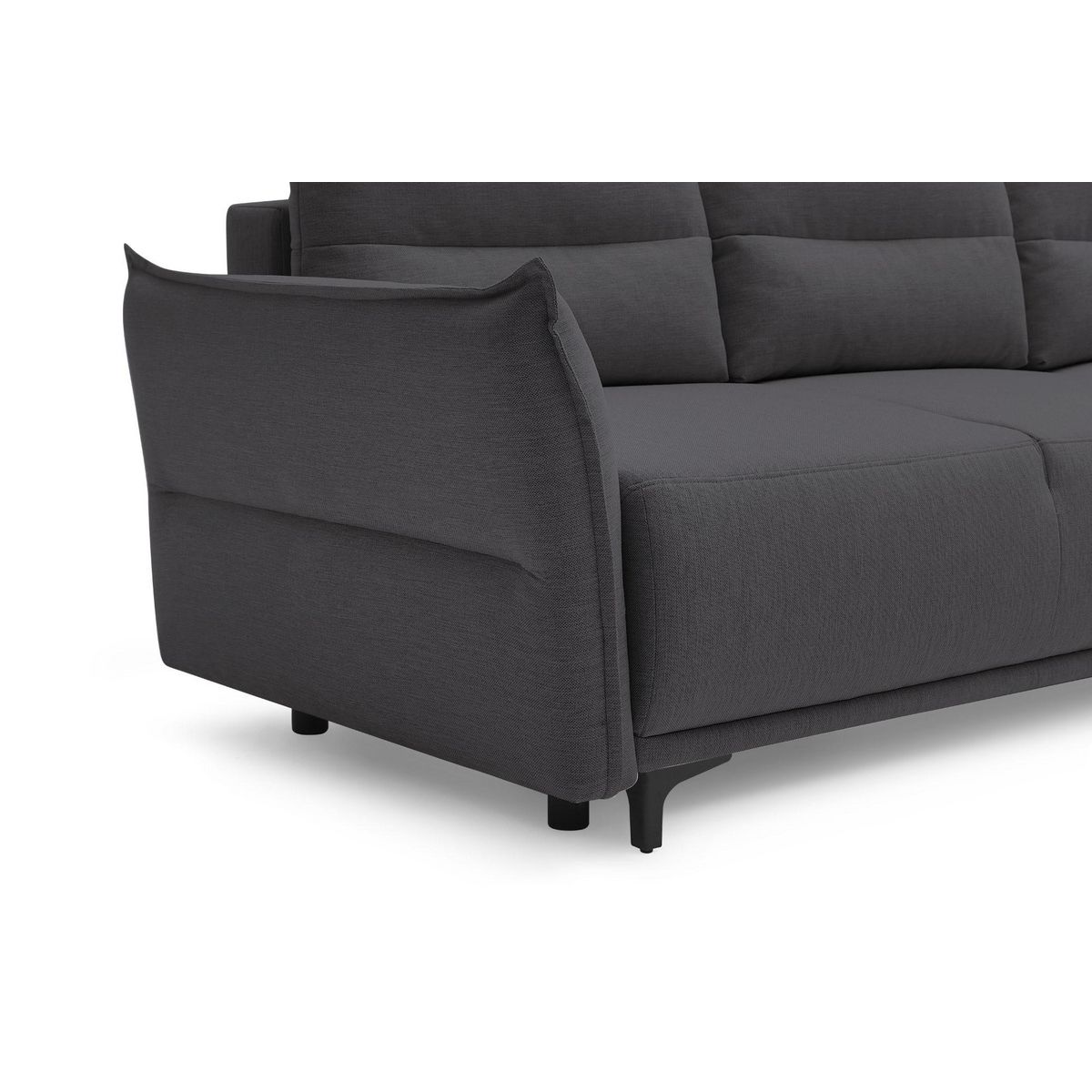 LISA DESIGN Arya - canapé d'angle convertible - avec coffre - 5 places - style contemporain - droit