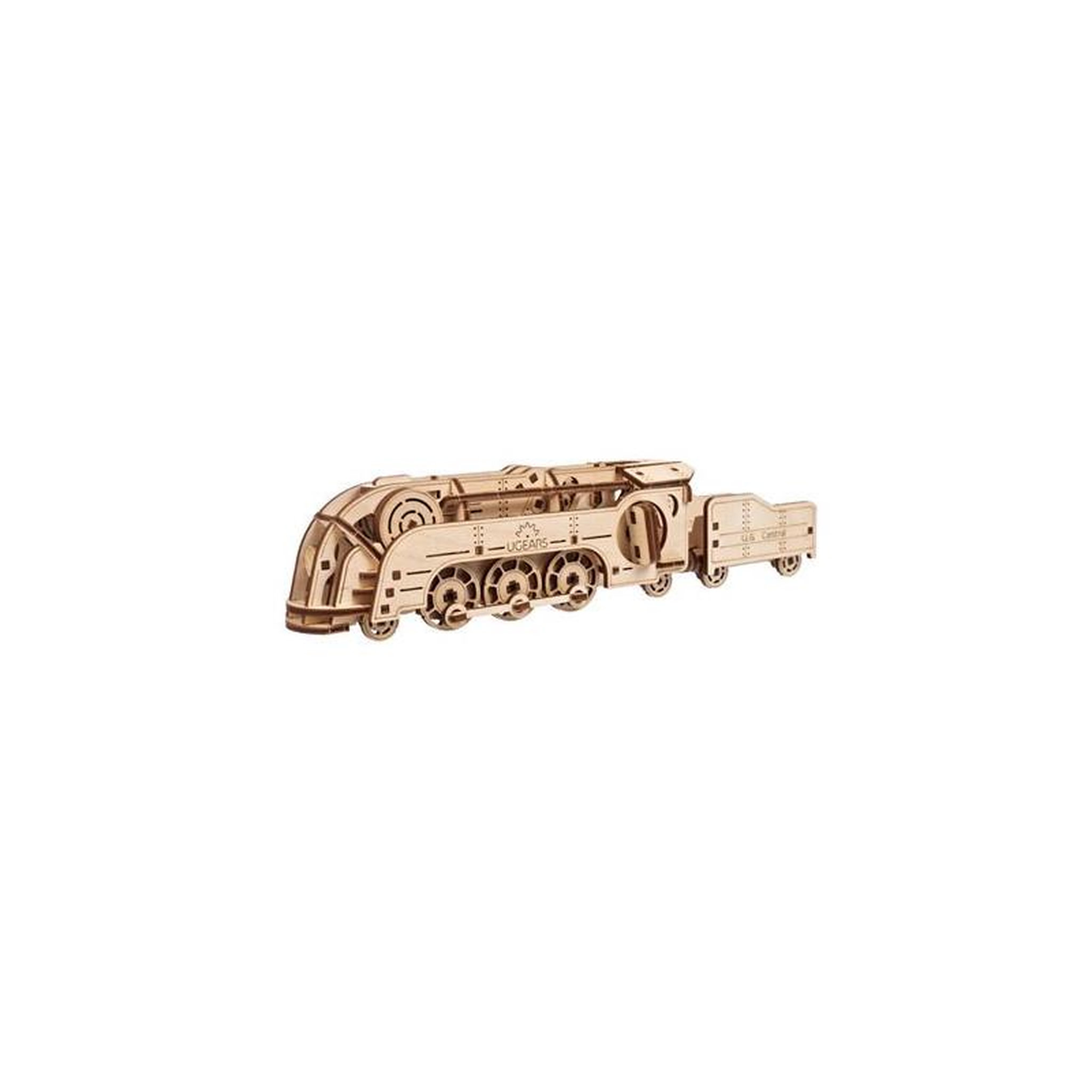 UGEARS Puzzle 3D Ugears Modèles mécaniques Mini locomotive Bois