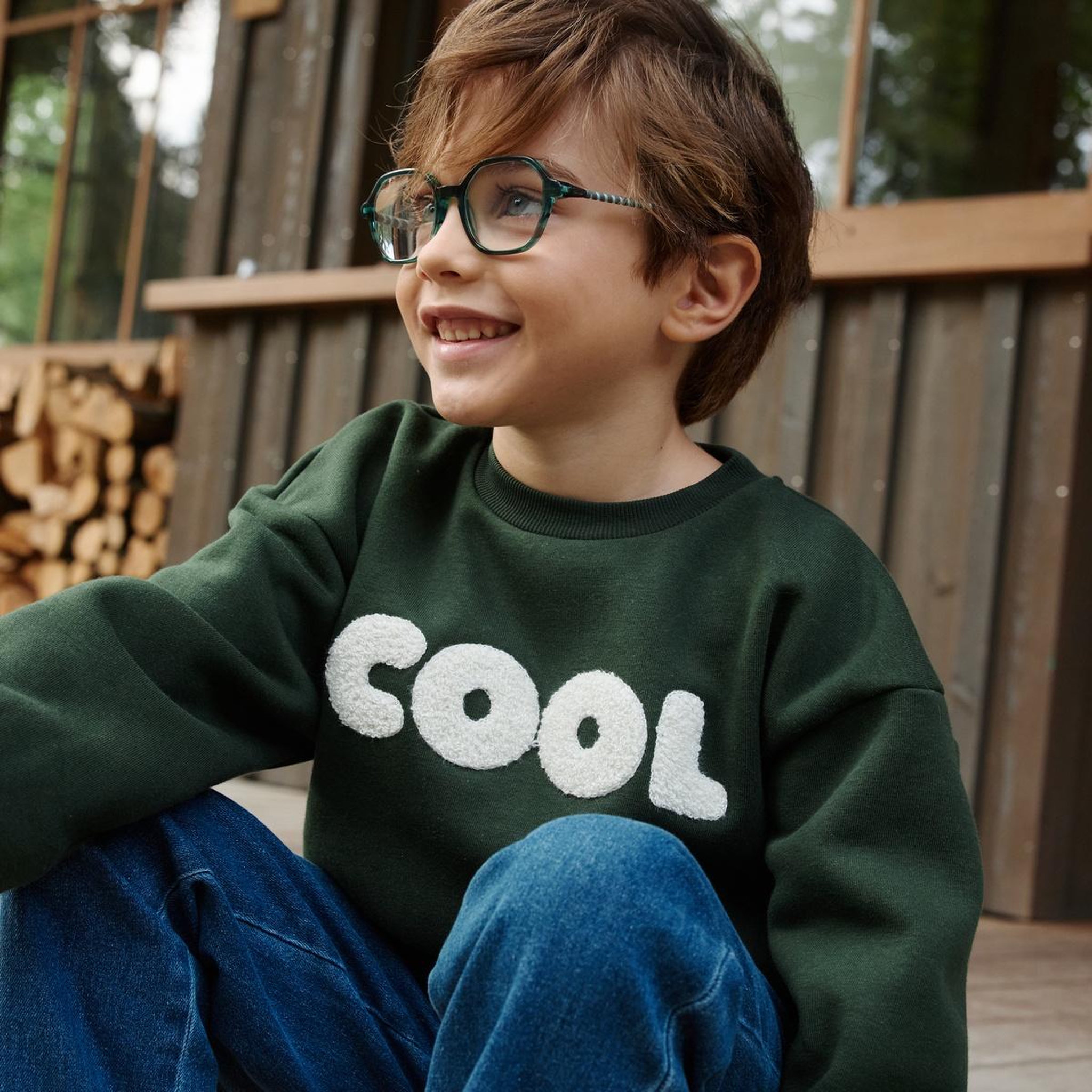 Voir la diapositive 4 : PETIT BEGUIN Sweat en molleton Cool
