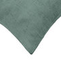 Voir la diapositive 3 : Paris Prix Coussin Effet Lin Tissé  Nando  60x60cm Vert Cèdre