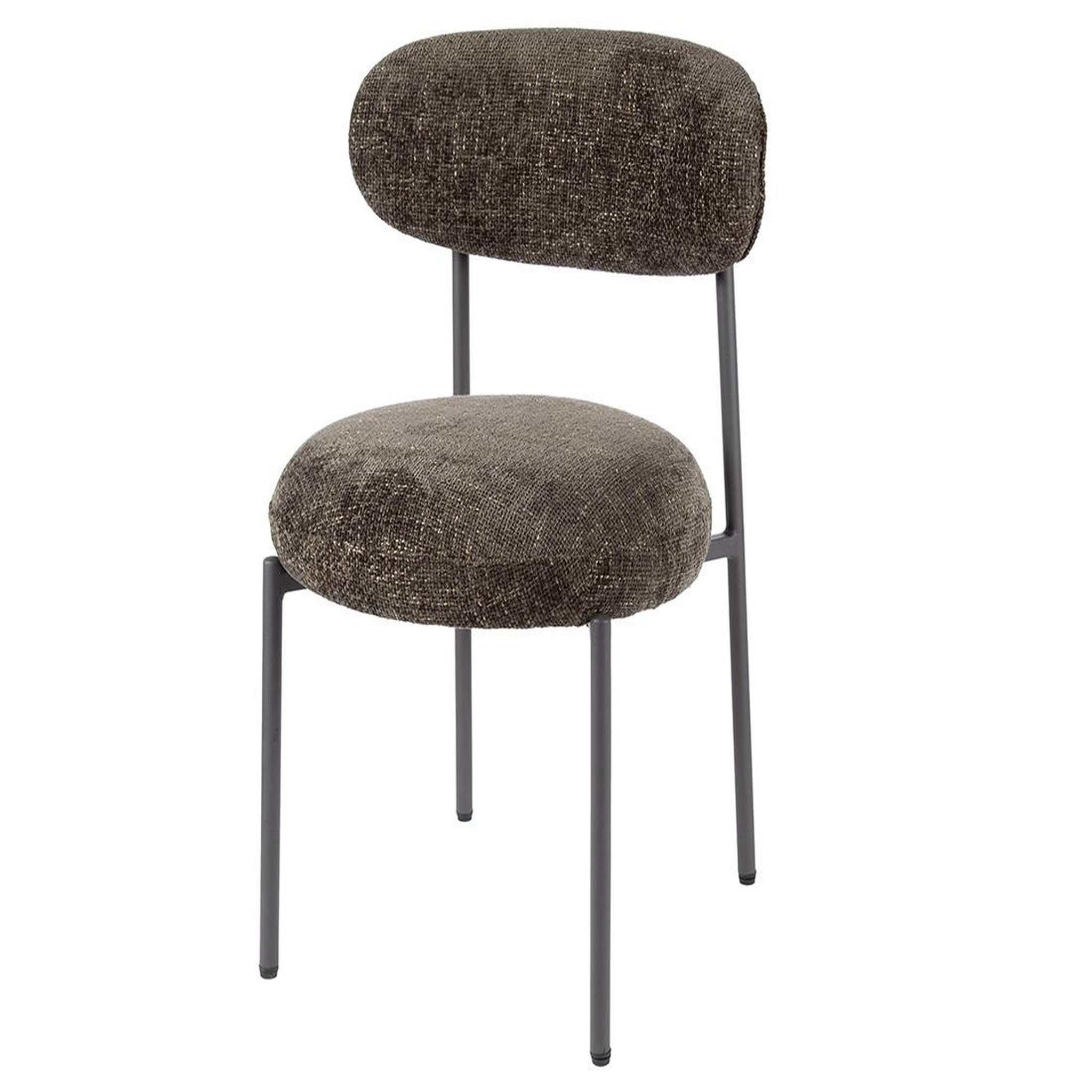 Voir la diapositive 1 : LISA DESIGN Adelia - lot de 2 chaises - pieds en métal - en tissu texturé