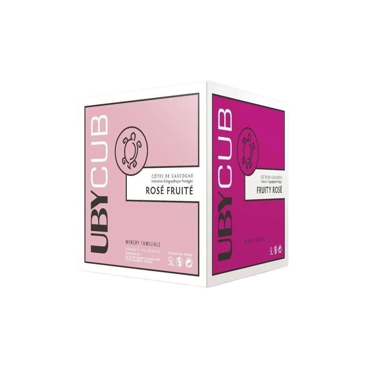 BIB 5L UBY CUB Cotes de Gascogne vin rose