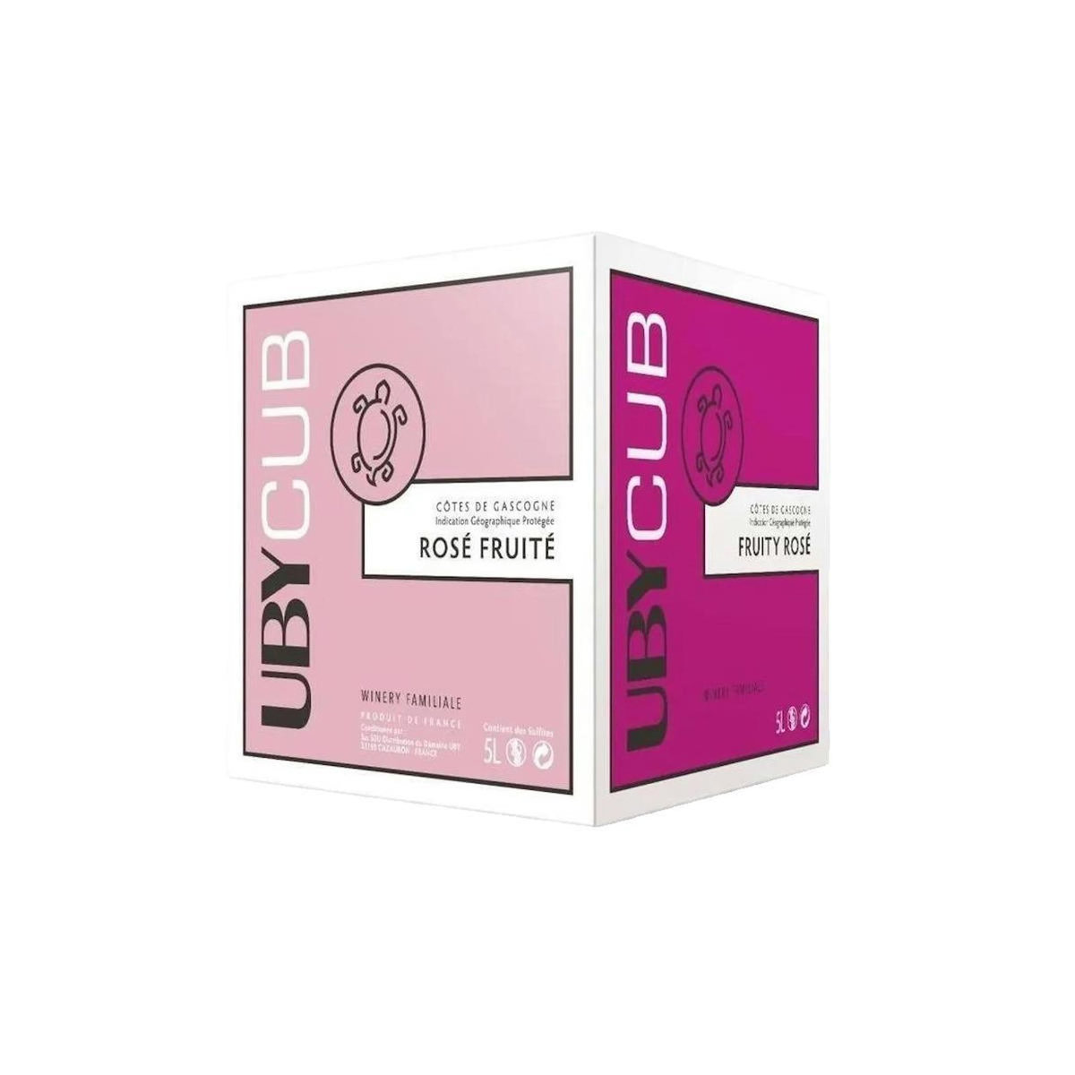 BIB 5L UBY CUB Cotes de Gascogne vin rose