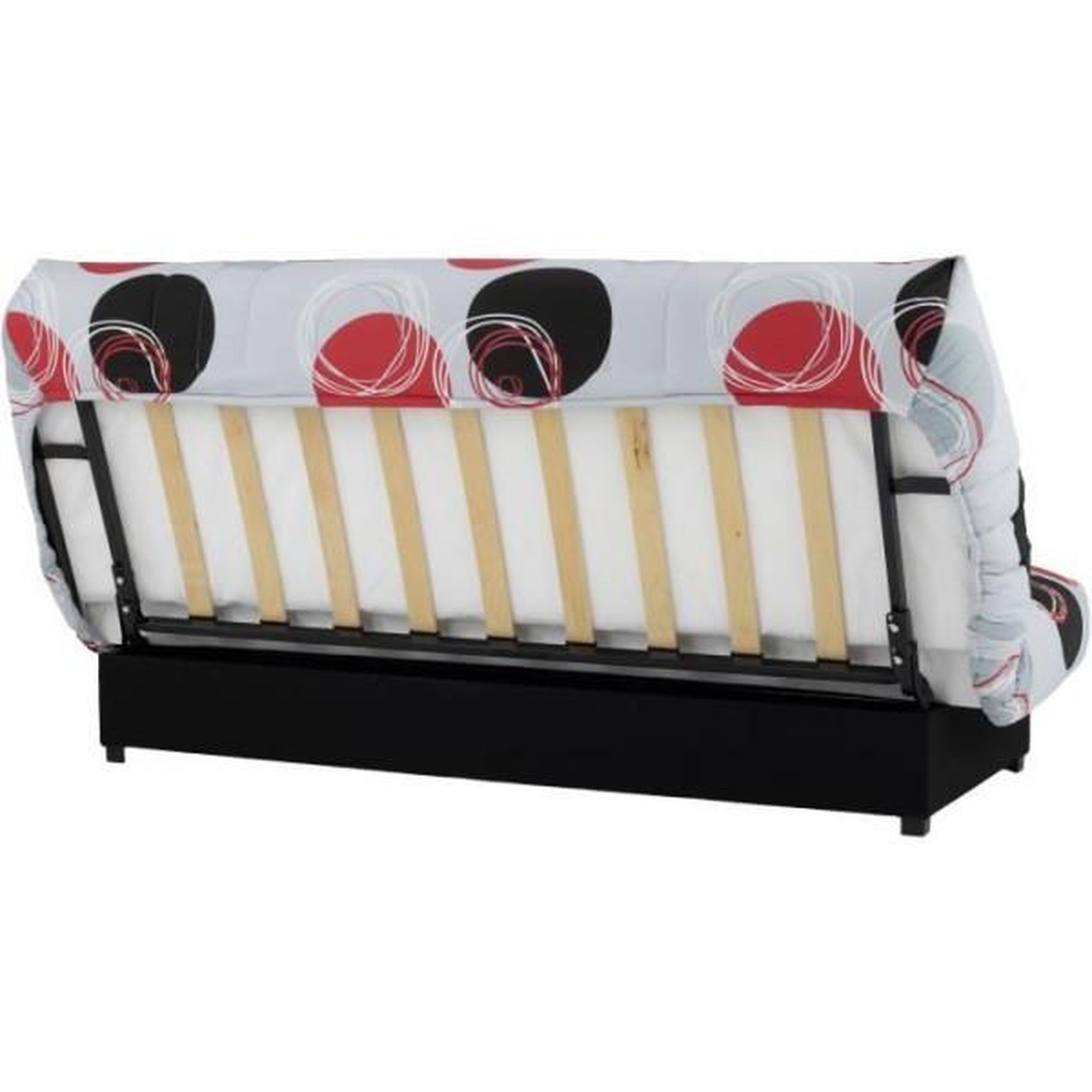 Voir la diapositive 6 : N/A Banquette clic-clac - 3 places - Planete Gris - 190 x 90 x 92 cm - PIXIE