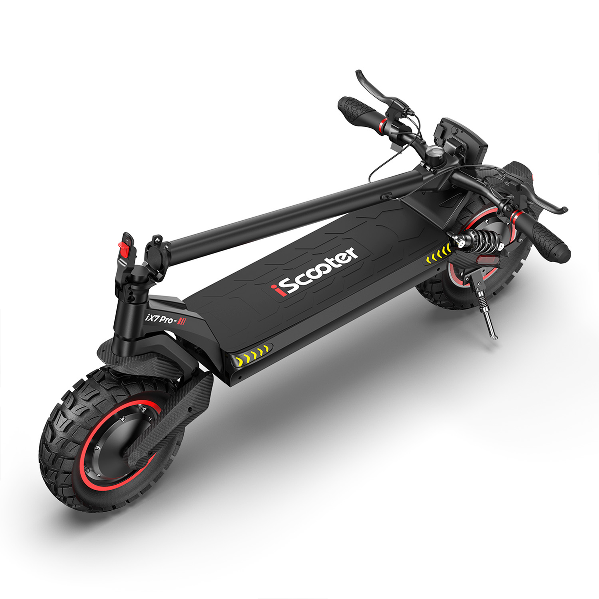 Voir la diapositive 2 : ISCOOTER Trottinette électrique tout-terrain iScooter iX7 Pro, 2 x 1000 W, 48 V, batterie 17,5 Ah