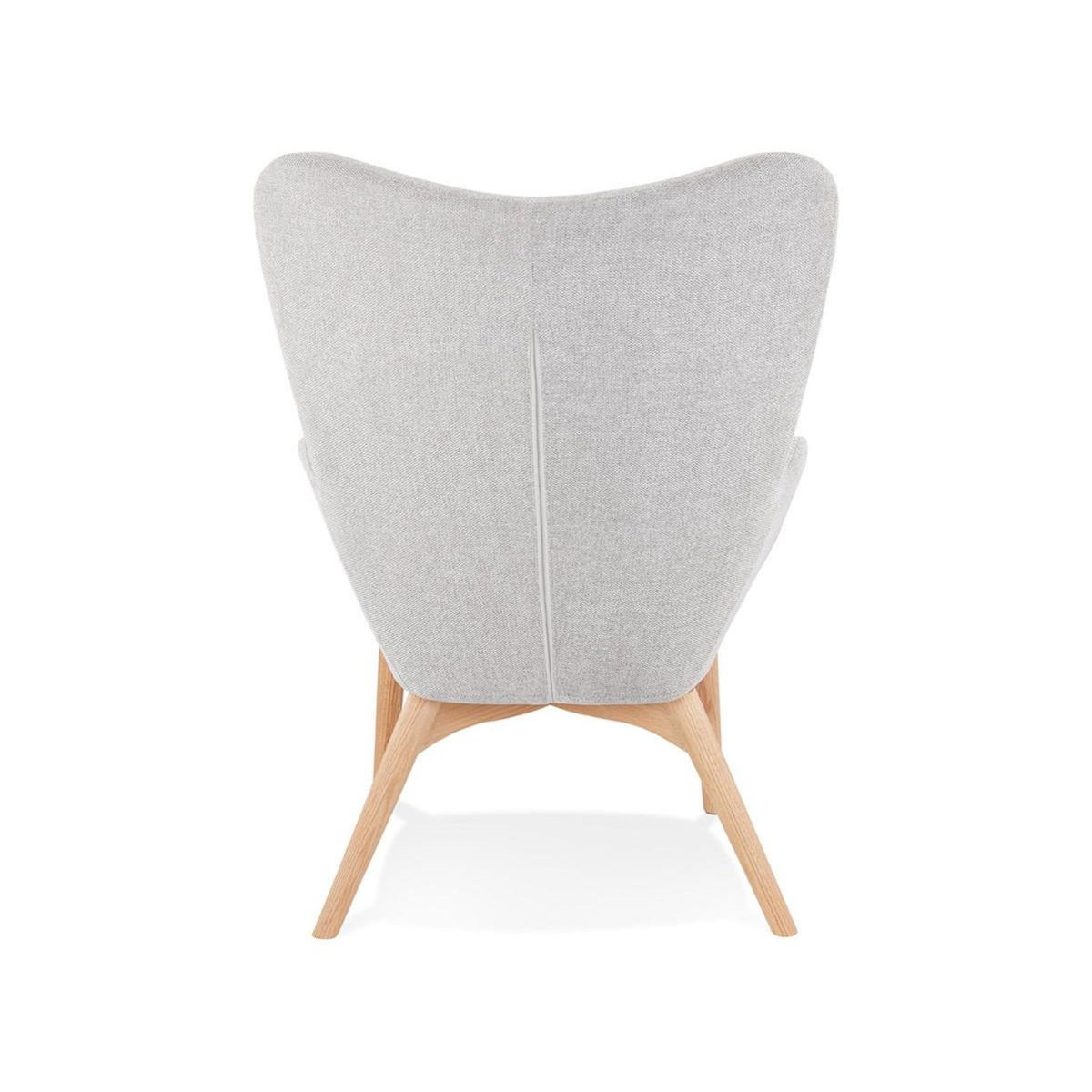 Paris Prix Fauteuil Design Scandinave  Ticao  93cm Gris