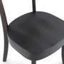 Voir la diapositive 5 : VS VENTA-STOCK Pack de 2 chaises Nala couleur Noir, Bois massif