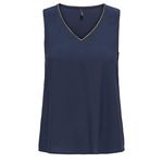 Only T Shirt /Doré Imprimé Femme Only Onlselina. Coloris disponibles : Bleu