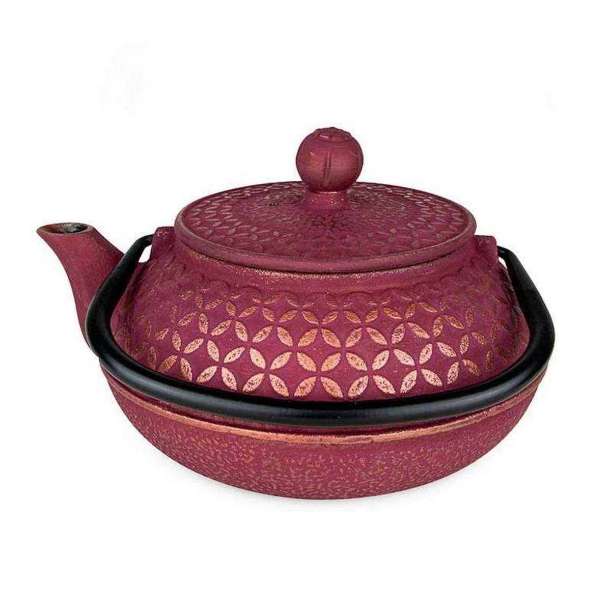 Aromandise Théière en fonte Tsubaki rose - 600 ml