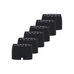 FILA Lot de 6 boxers homme Fila FU5256 Noir. Coloris disponibles : Noir