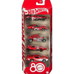 MATTEL COF 5 VEH 80 ANS HWHEELS Mattel MALJGK08