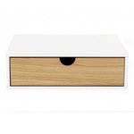 Paris Prix Chevet Mural Design en Bois  Tafar  40cm Blanc