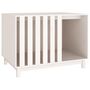 Voir la diapositive 2 : VIDAXL Niche pour chien Blanc 100x70x72 cm Bois de pin massif