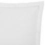 Voir la diapositive 2 : ATMOSPHERA Taie d'Oreiller  Percale  50x70cm Blanc