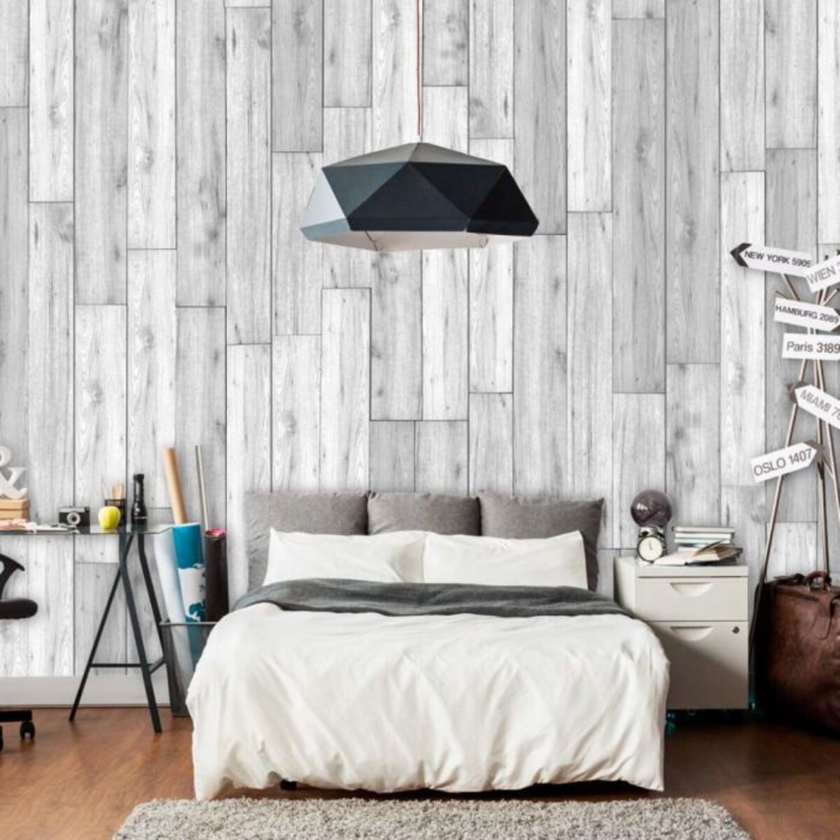 Paris Prix Papier Peint  Charm of the Greyness  50x1000cm