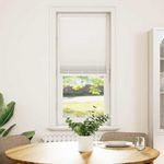 VIDAXL Store plisse 50x100 cm Blanc