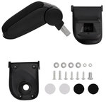 VIDAXL Accoudoir de voiture noir 15x35x(30-47) cm ABS