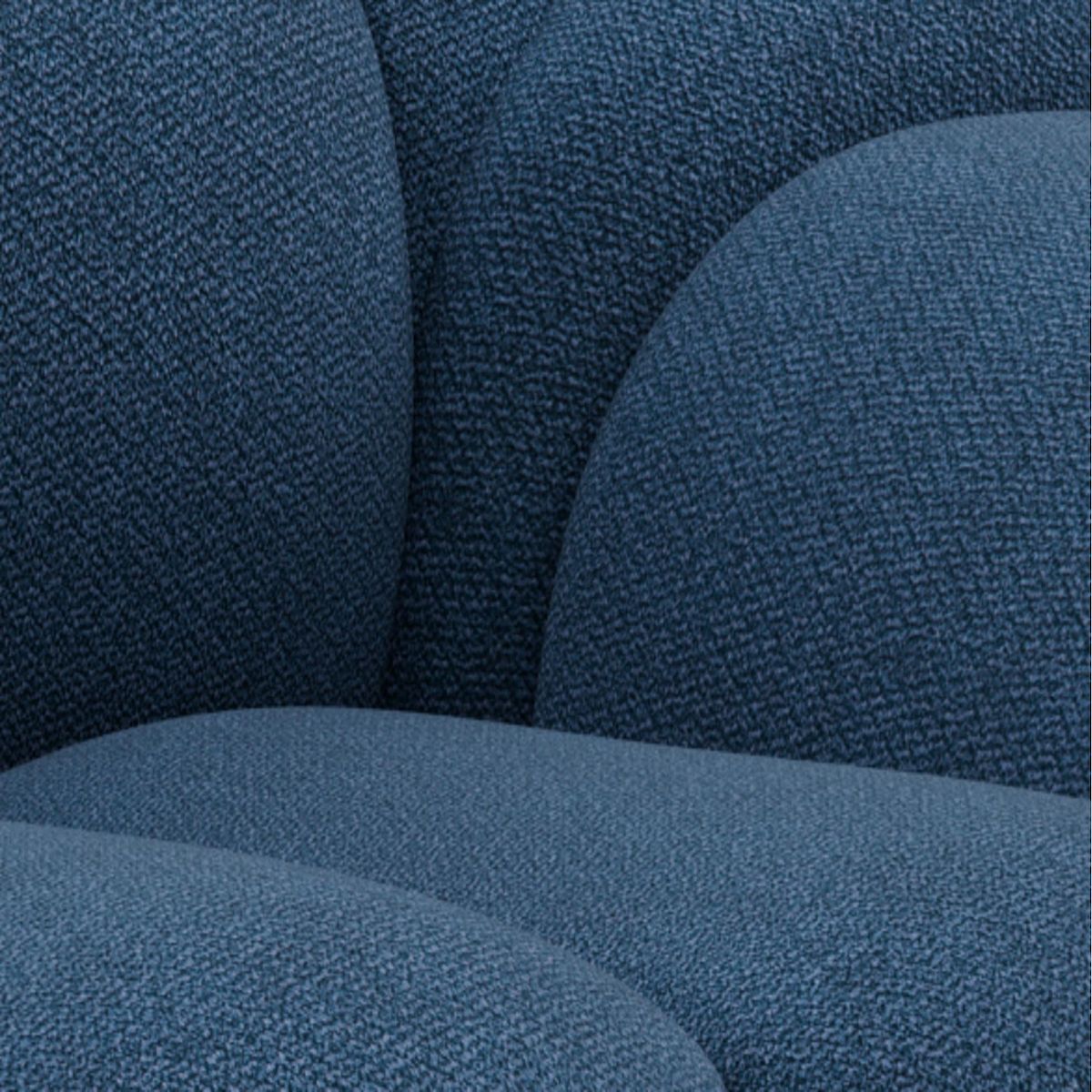 LISA DESIGN Ava - canapé 3 places en velours texturé