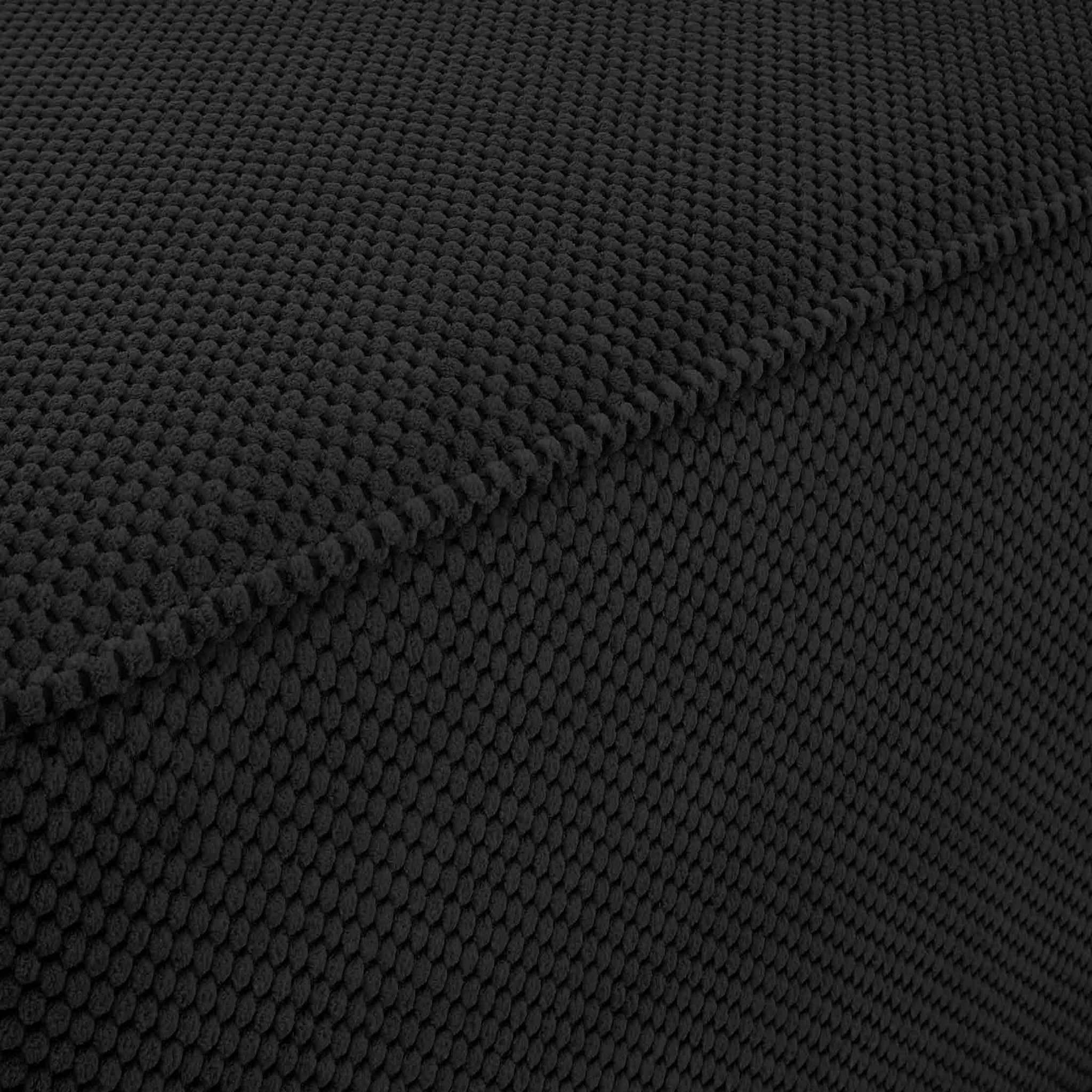 Voir la diapositive 6 : BEST MOBILIER Topaze - pouf - en velours texturé