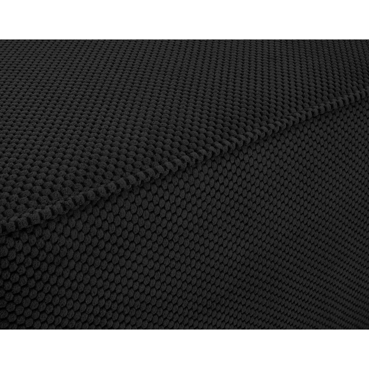 BEST MOBILIER Topaze - pouf - en velours texturé