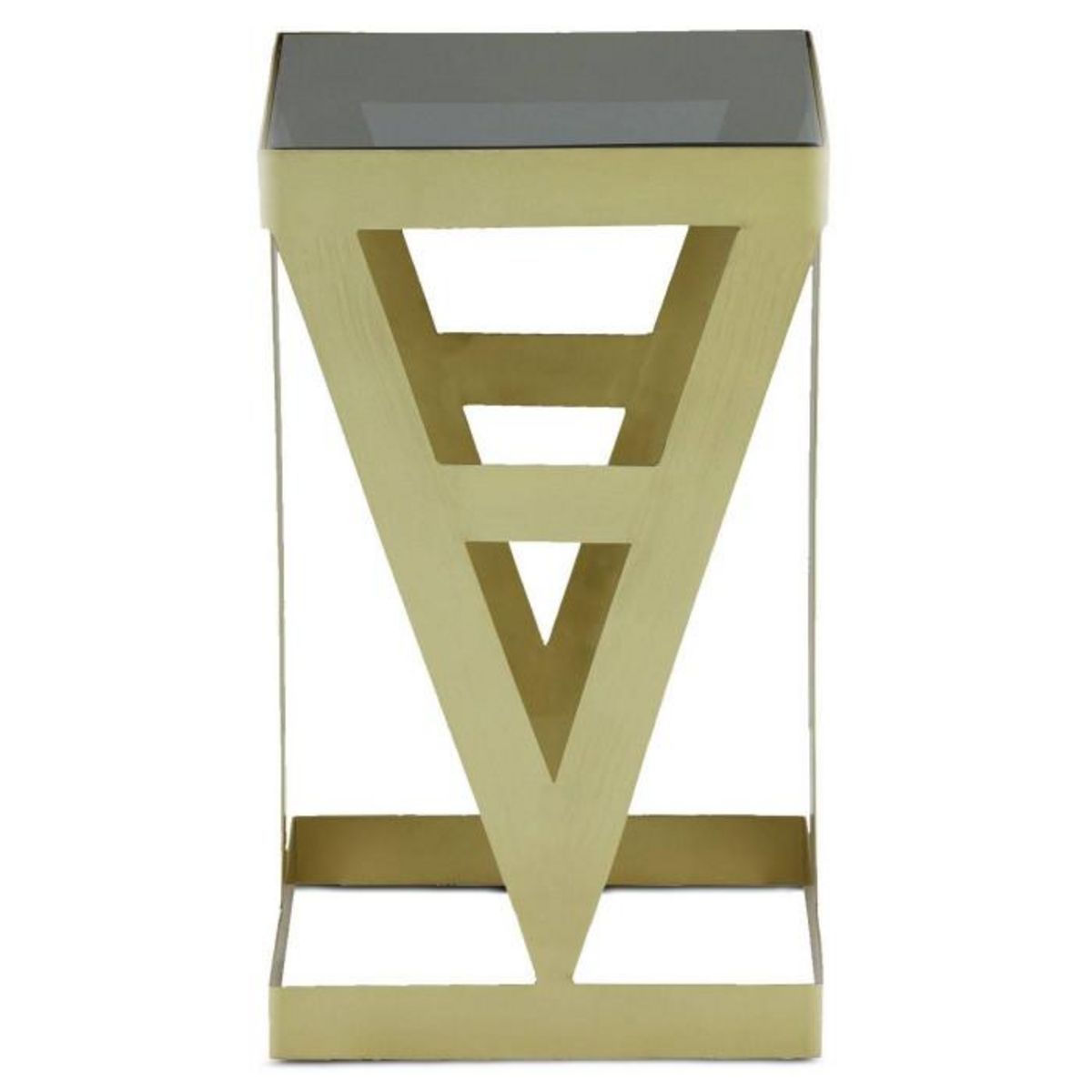 Paris Prix Lot de 3 Tables d'Appoint  Zelys  63cm Or