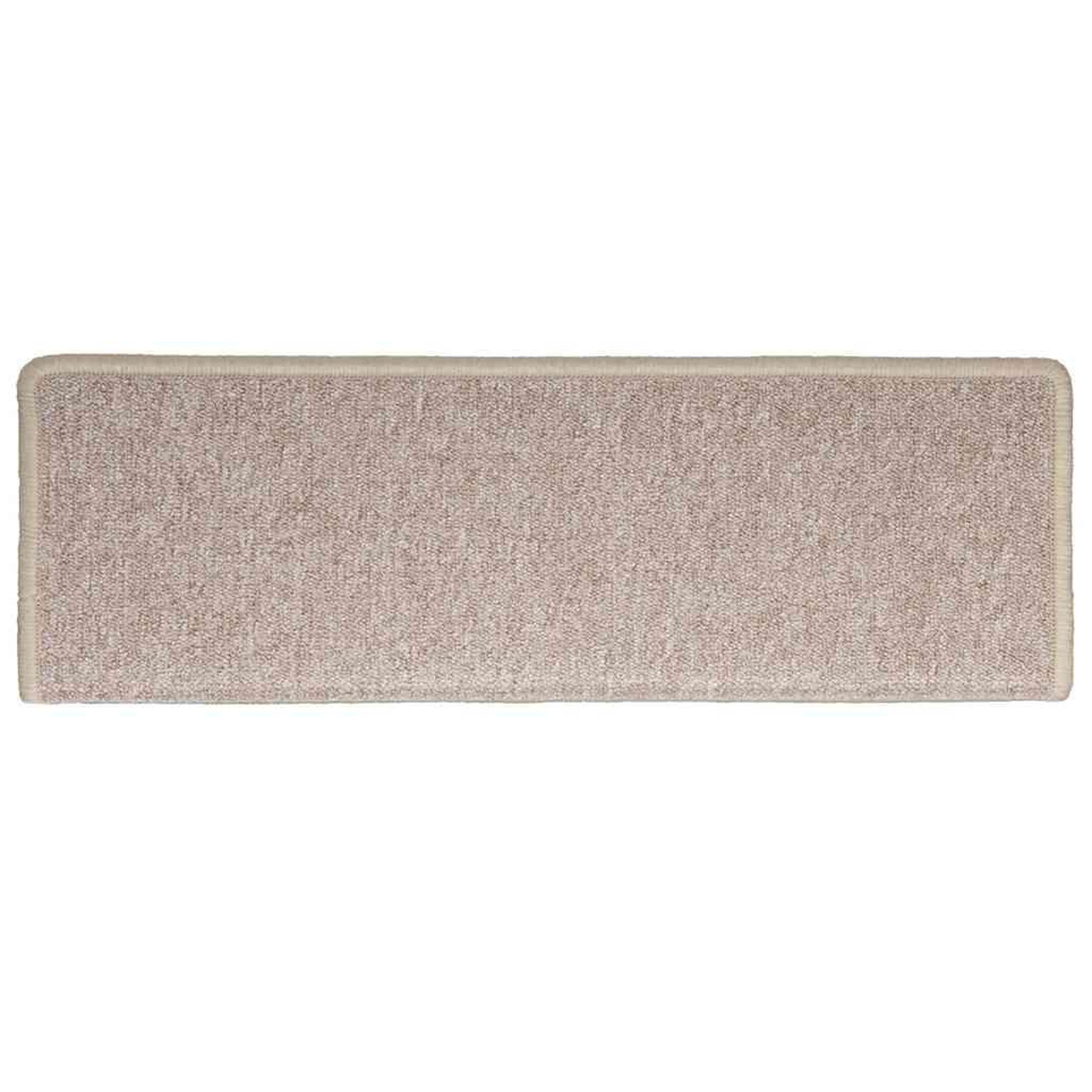 Voir la diapositive 4 : VIDAXL Tapis d'escalier 30 pcs 65x21x4 cm Taupe