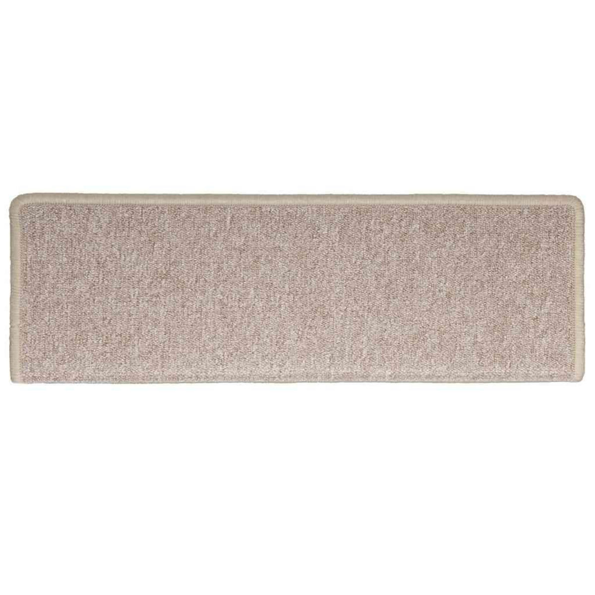 VIDAXL Tapis d'escalier 30 pcs 65x21x4 cm Taupe