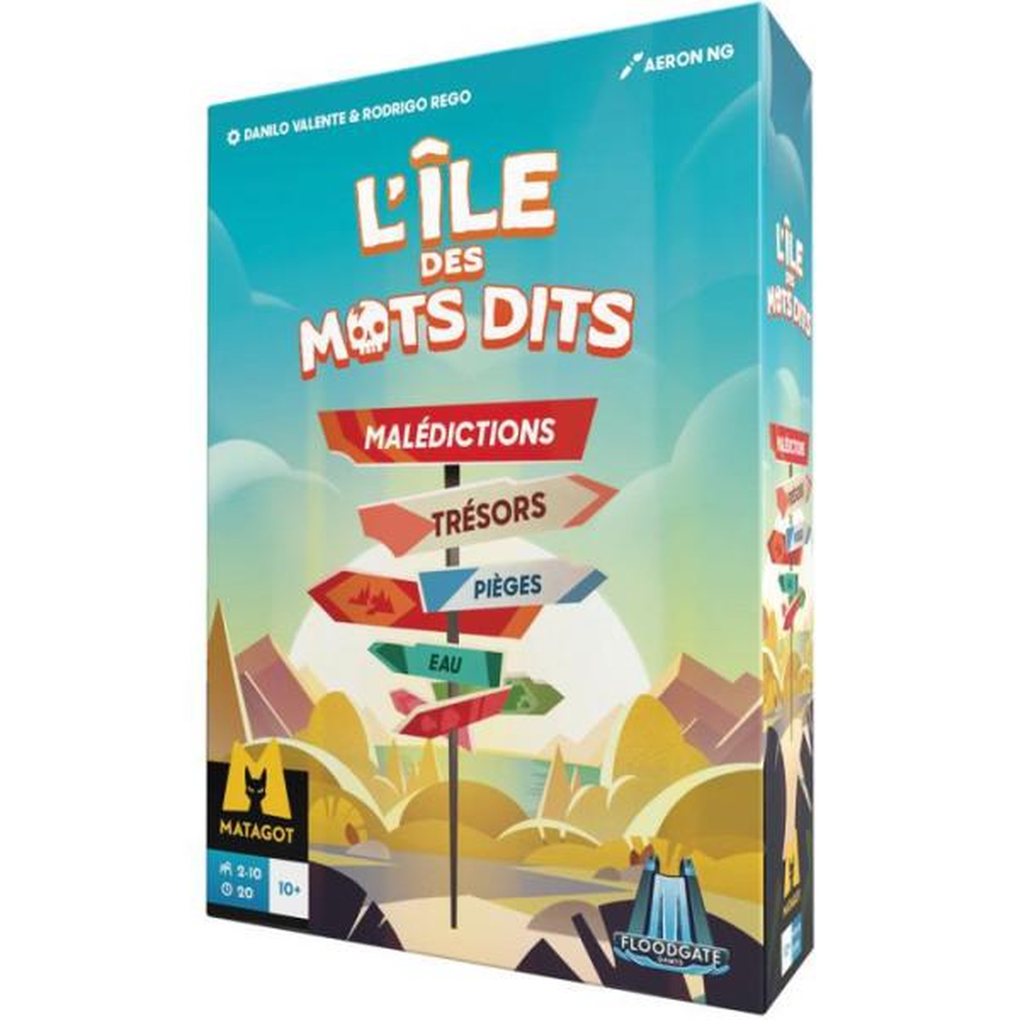 Voir la diapositive 2 : Asmodee Jeu d'ambiance Asmodee L île des Mots Dits