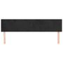Voir la diapositive 3 : VIDAXL Tetes de lit 2 pcs Noir 80x5x78/88 cm Velours