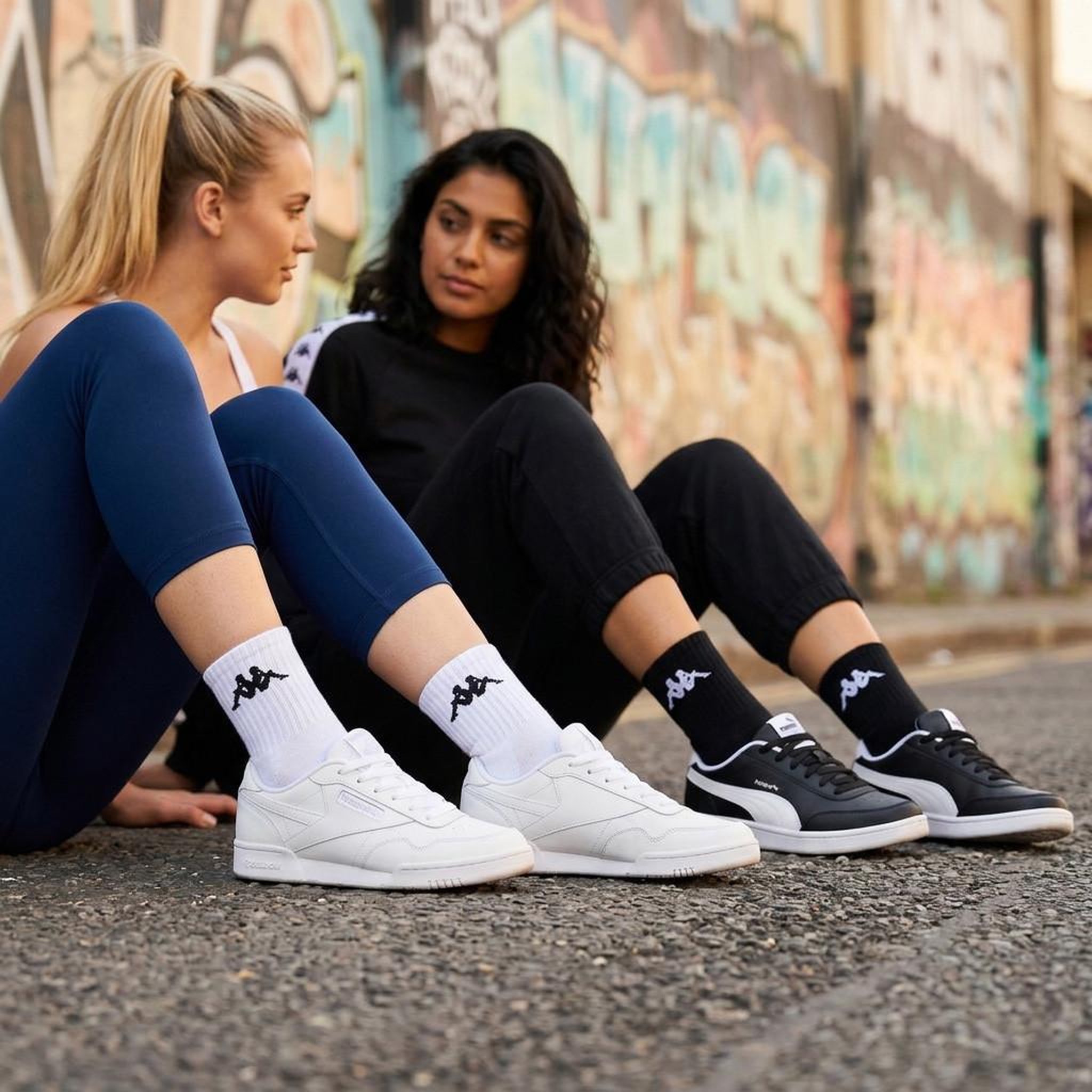 Voir la diapositive 3 : KAPPA Pack de Chaussettes Femme Quarter KAPPA (Lot de 6)