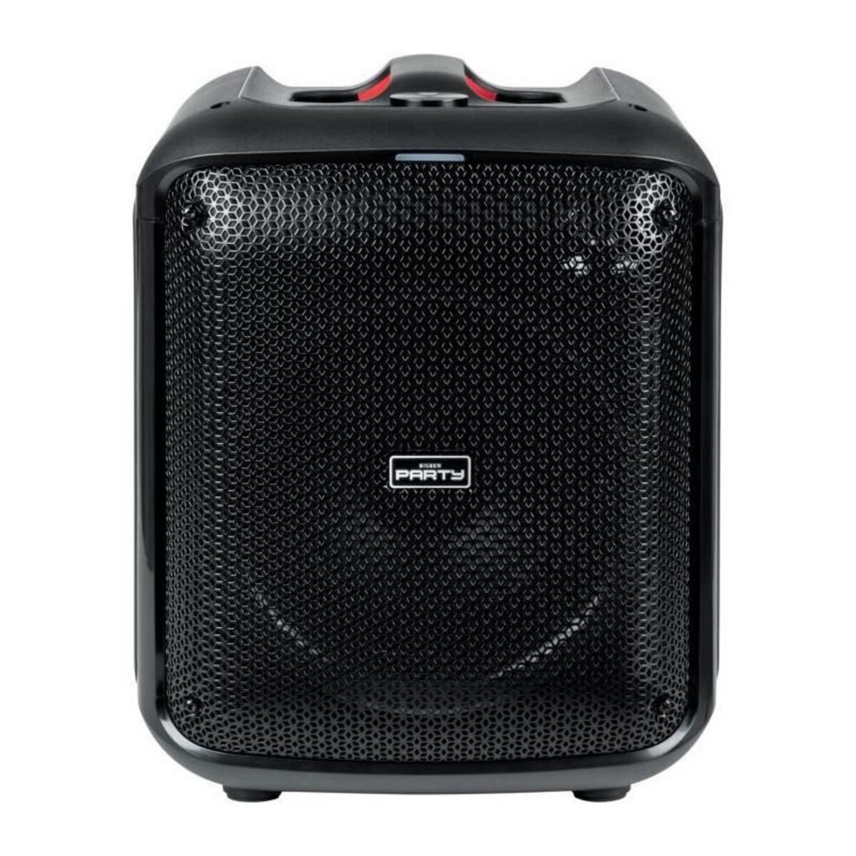 Bigben BIGBEN PARTYBTHPMAX - Enceinte lumineuse sans fil - Bluetooth 5.3 - 200W - USB, SD, Aux-In - Micro filaire (idéal Karaoké)