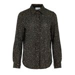 Vila Chemise à Sequin  Femme Vila Scara. Coloris disponibles : Noir