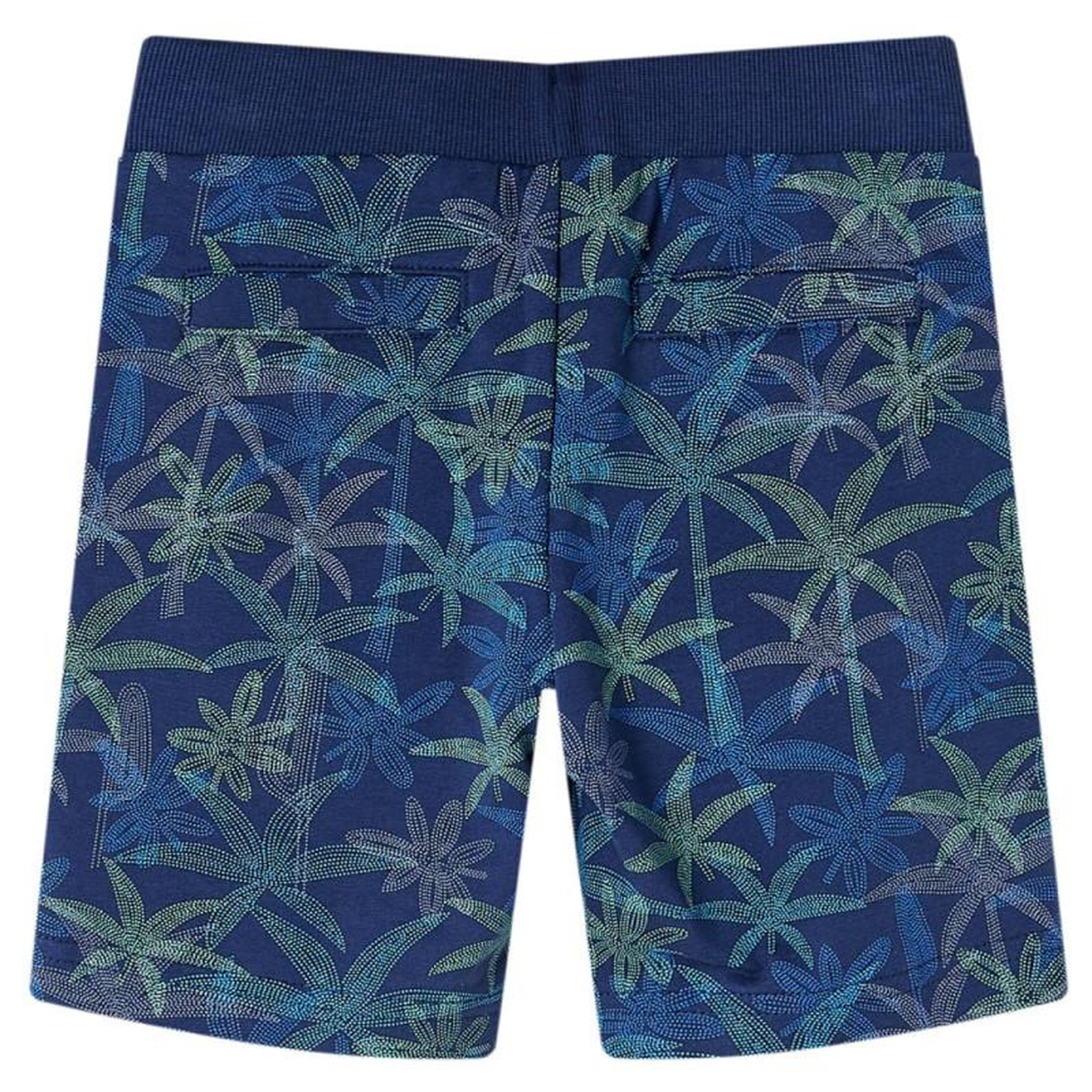 Voir la diapositive 2 : VIDAXL Short pour enfants avec cordon de serrage bleu marine 128