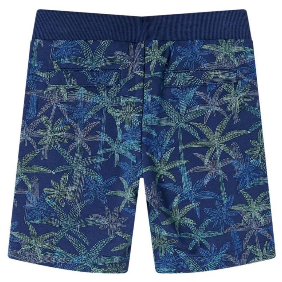 VIDAXL Short pour enfants avec cordon de serrage bleu marine 128