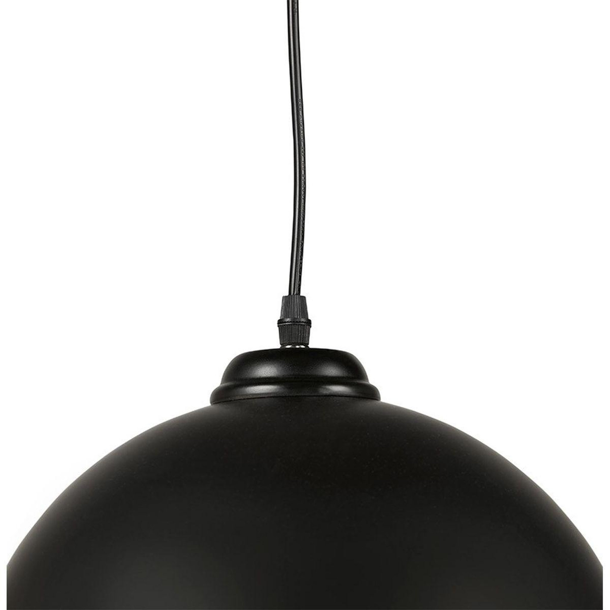 Voir la diapositive 4 : Paris Prix Lampe suspension boule design  degla  30cm noir