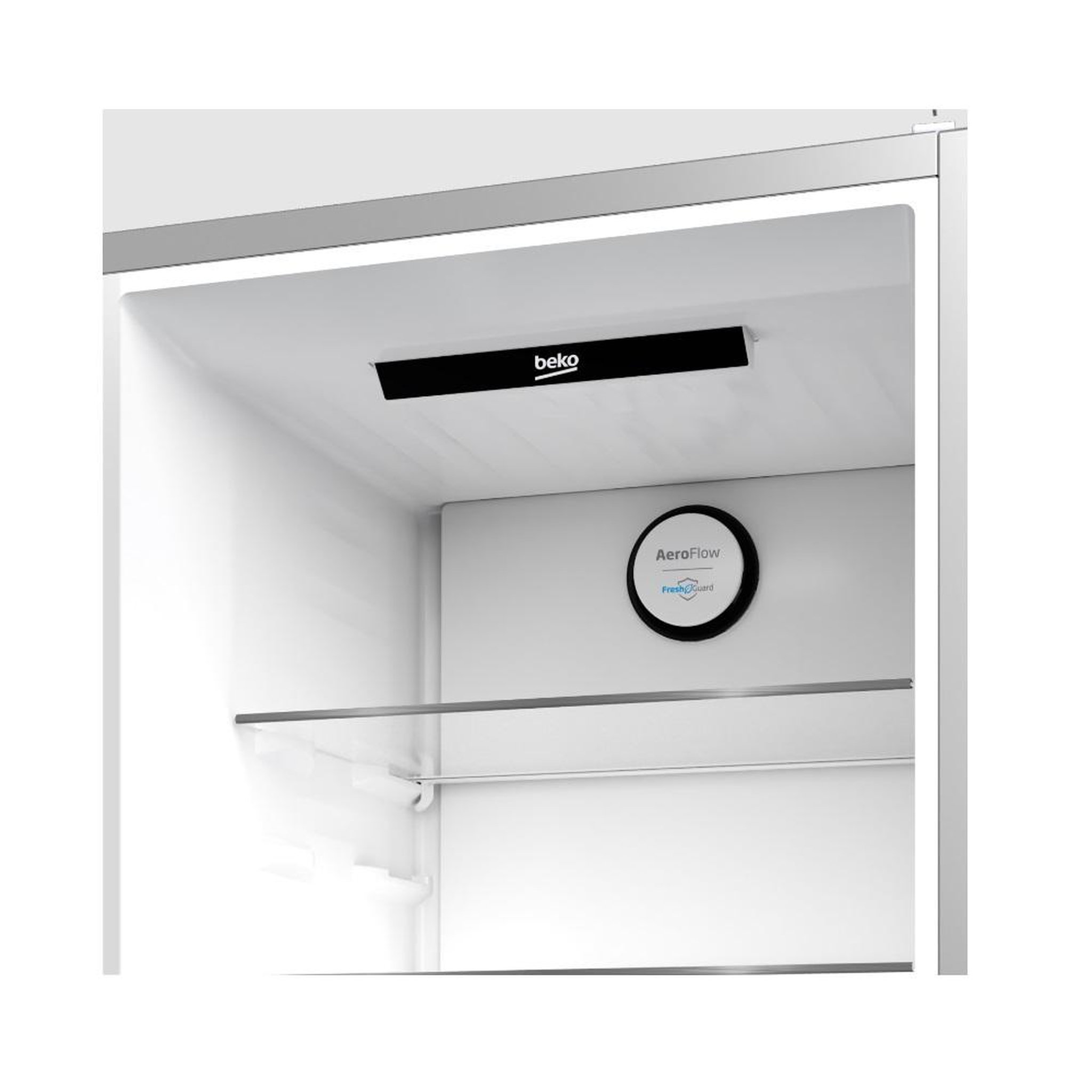 Voir la diapositive 3 : Beko Réfrigérateur combiné 60cm 360l nofrost - B5RCNE365LXB