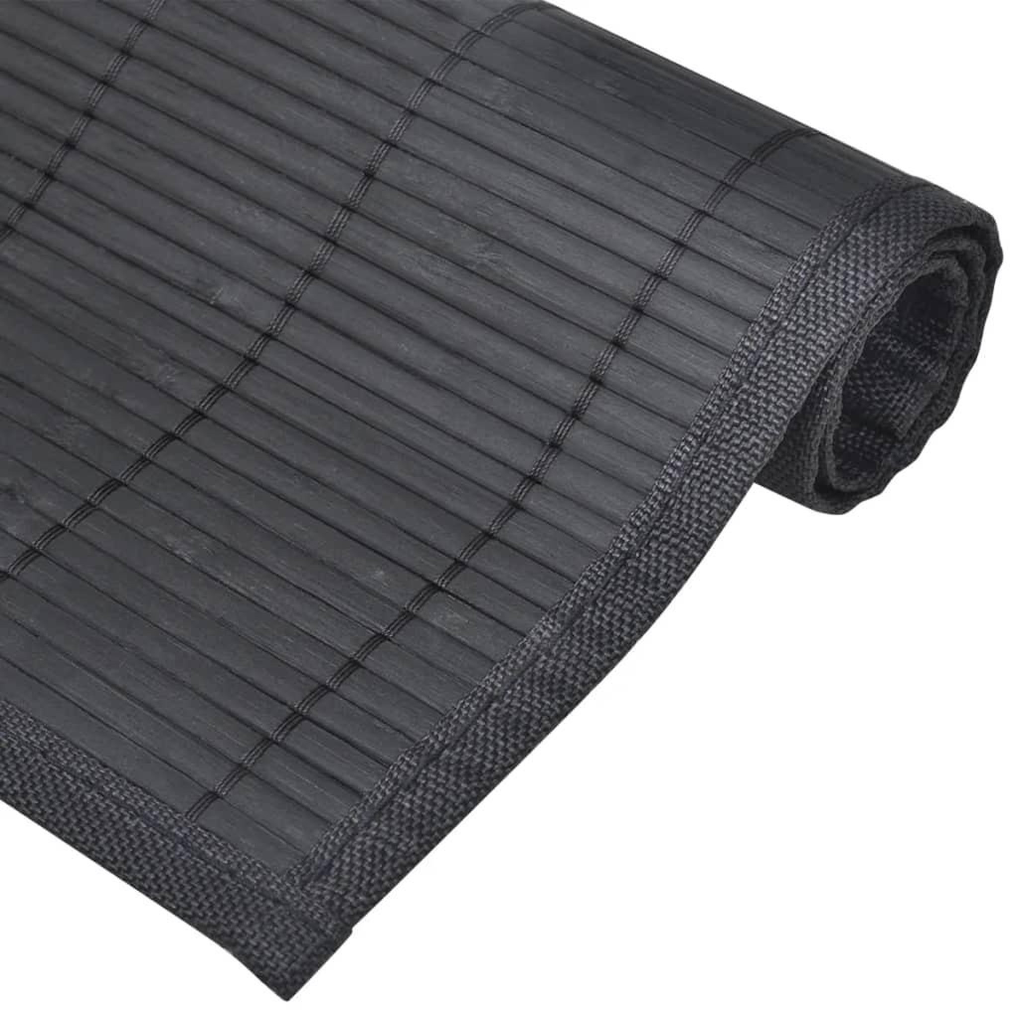 Voir la diapositive 4 : VIDAXL Napperons 6 pcs Bambou 30 x 45 cm Noir