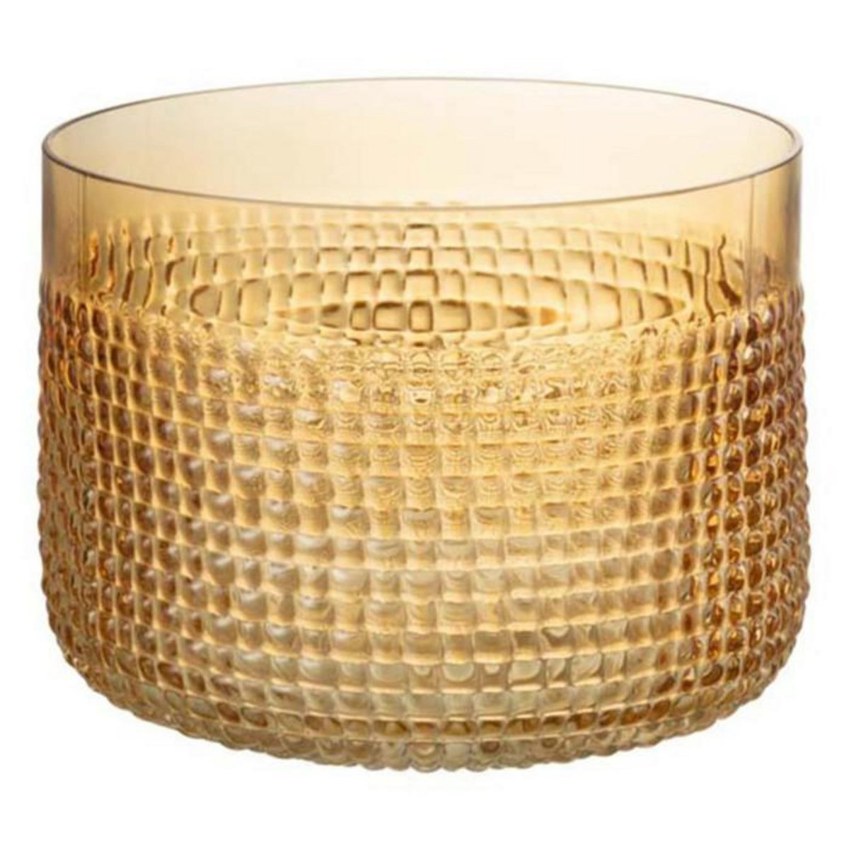 Paris Prix Vase Design en Verre  Motifa  17cm Orange