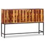 Voir la diapositive 4 : VIDAXL Buffet Bois massif 120x30x80 cm