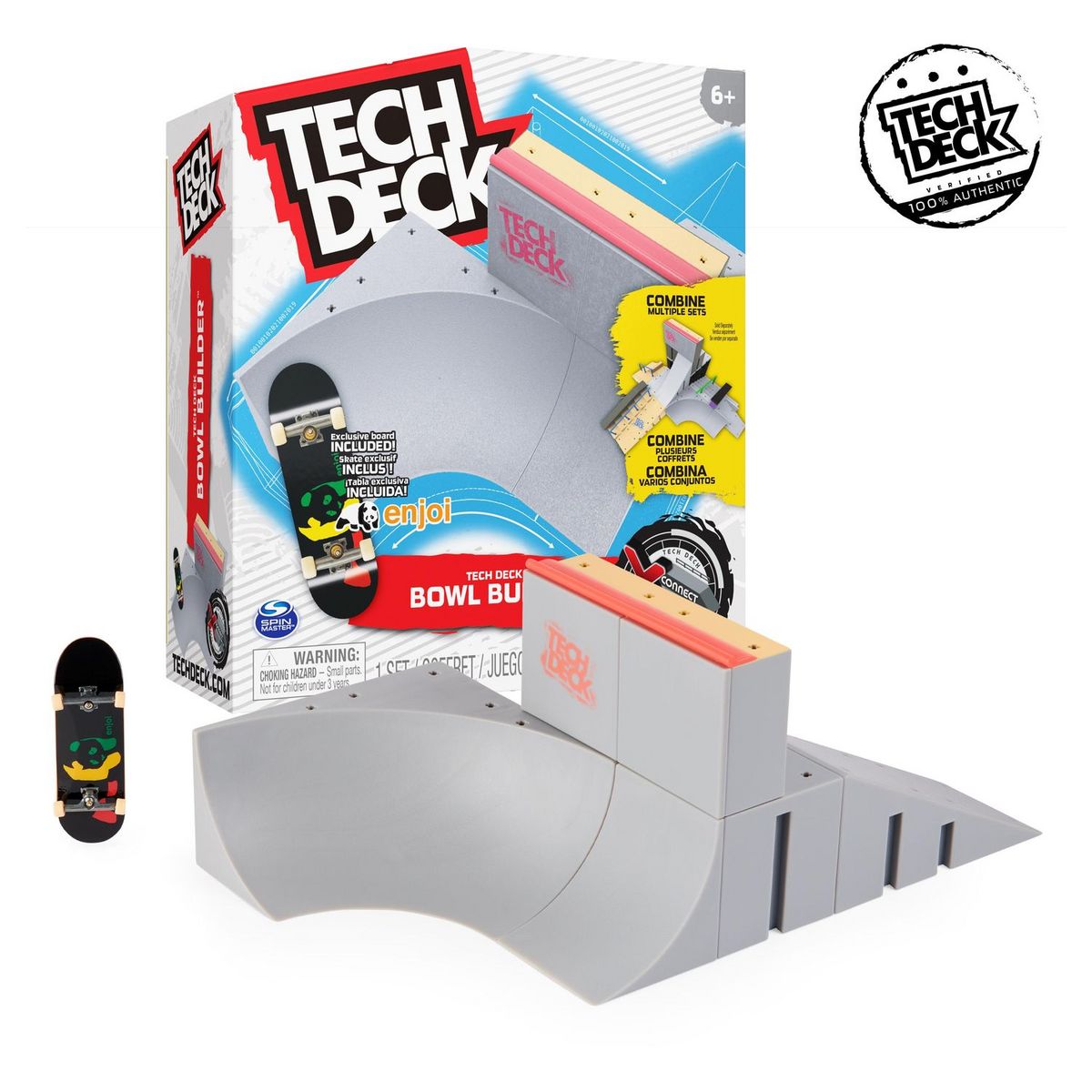 SPIN MASTER SPI TD STARTER SET X CONNECT TECH DECK Bowl Builder