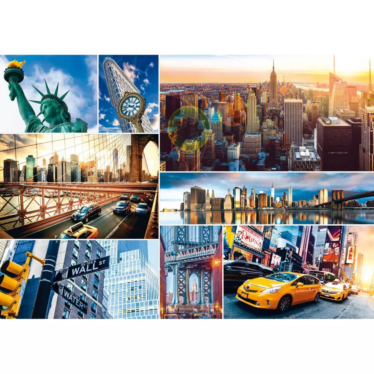 Trefl Puzzle 4000 pièces : Collage - New York