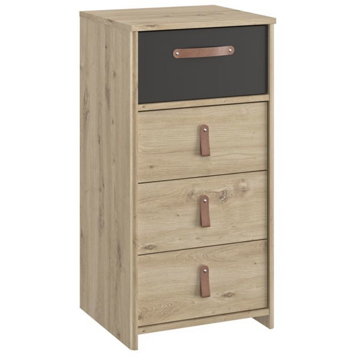 Chiffonnier 4 tiroirs L44xH87xP41cm MARCUS