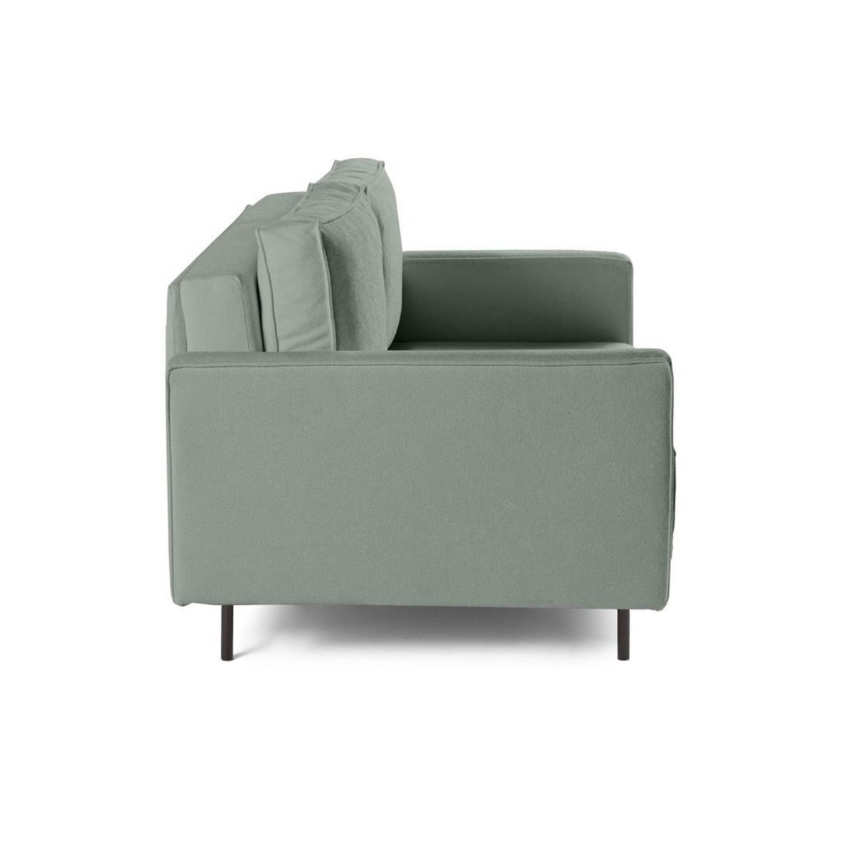 LISA DESIGN Charlie - canapé droit 2 places - en tissu