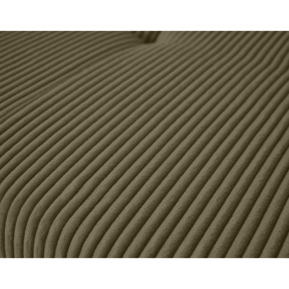 LISA DESIGN Vermont - canapé d'angle gauche - 5 places - convertible - en velours côtelé