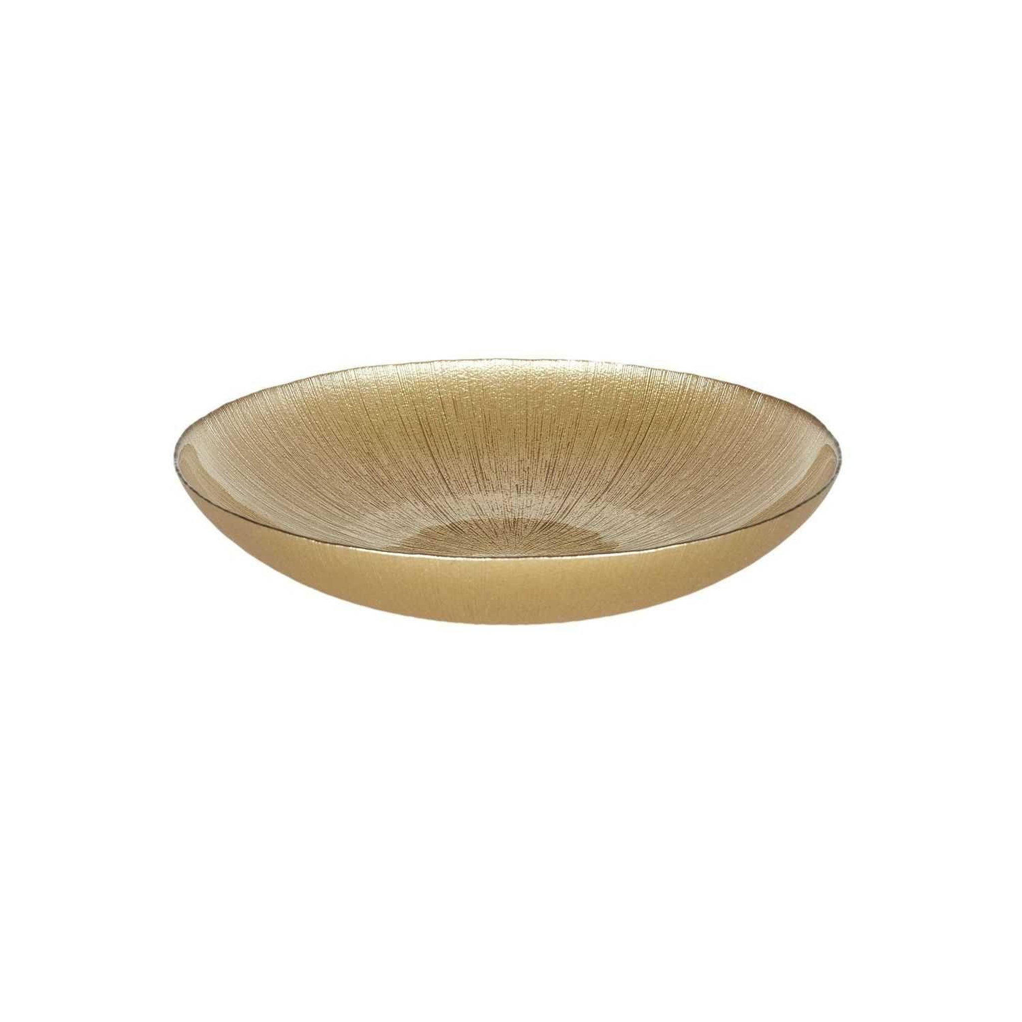 The Home Deco Factory Saladier en verre mirage - or