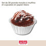 Voir la diapositive 2 : ZENKER Set pâtisserie avec 30 moules à muffins en papier, 2 bols à mixer, verre mesureur et spatule Zenker