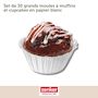 Voir la diapositive 2 : ZENKER Set pâtisserie avec 30 moules à muffins en papier, 2 bols à mixer, verre mesureur et spatule Zenker