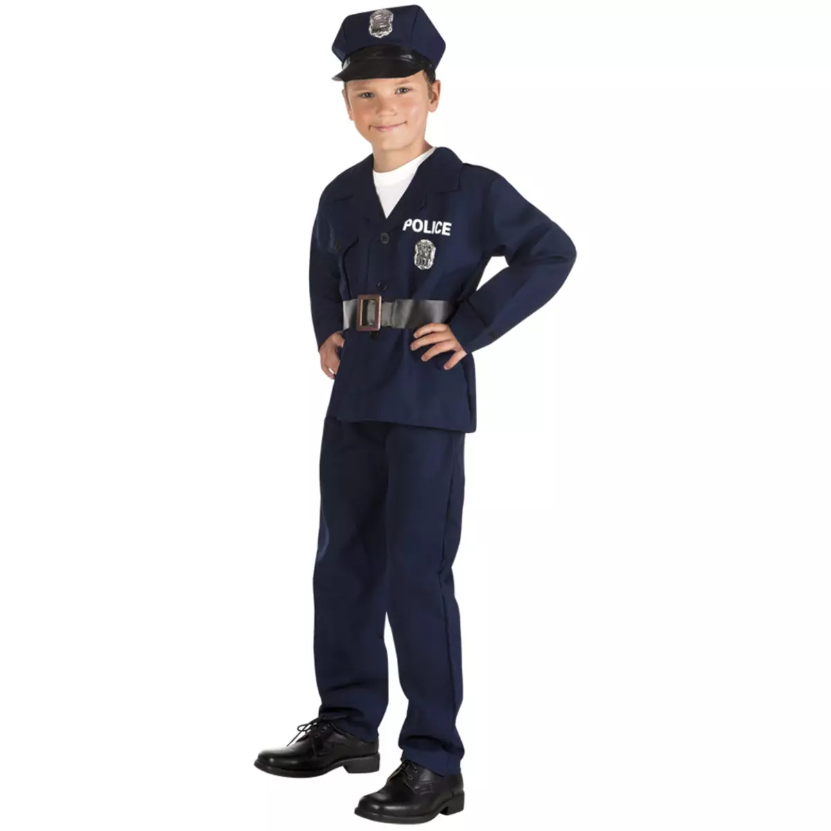 Boland Déguisement Petit Policier - Enfant - 7/9 ans (122 à 134 cm)