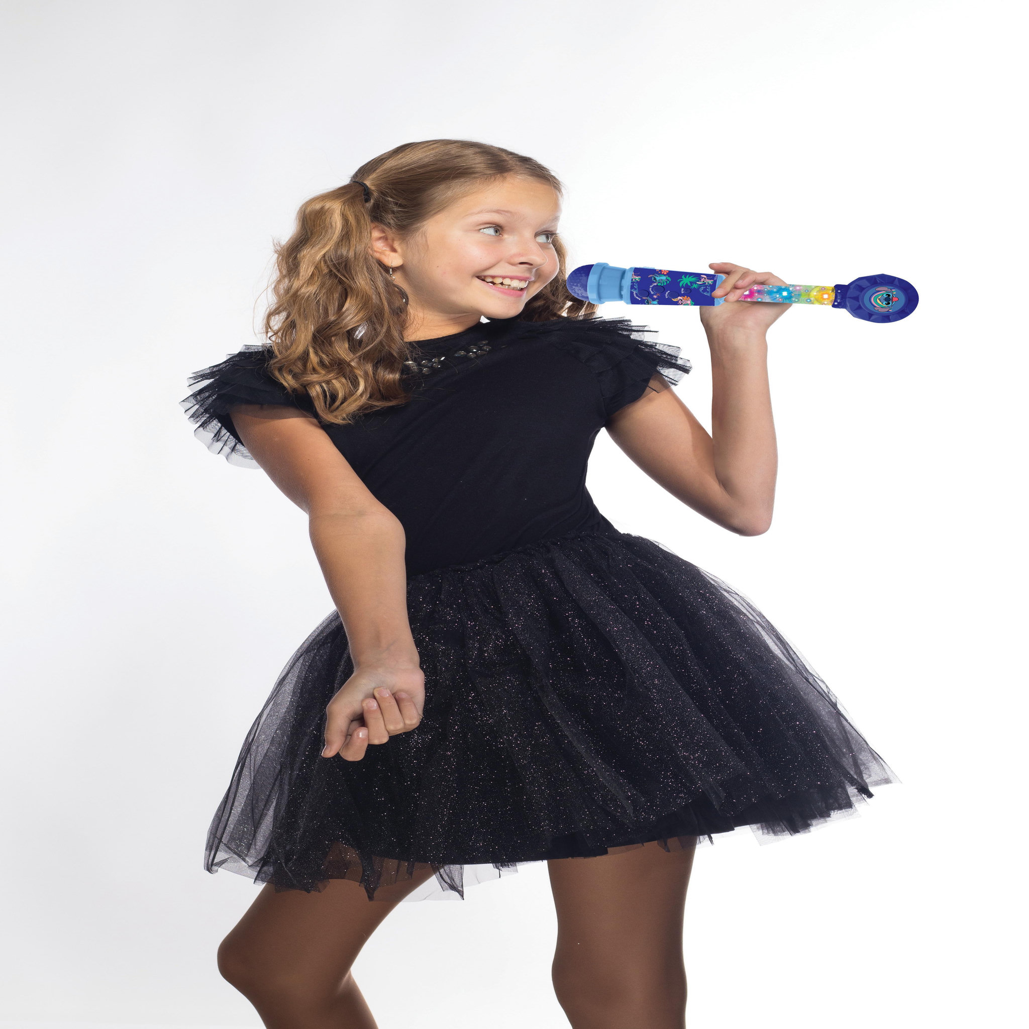 Voir la diapositive 5 : Lexibook Microphone Stitch avec tube lumineux et enceinte